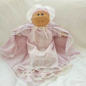 Vintage 1978 - 1982 Vintage Preemie Newborn Blue Eyes Cabbage Patch Kids Doll